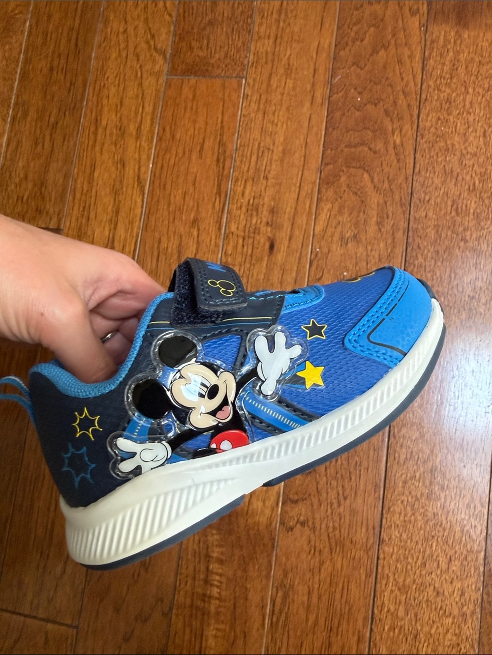 Kids Blue Athletic Sneakers - Picture 2 of 3